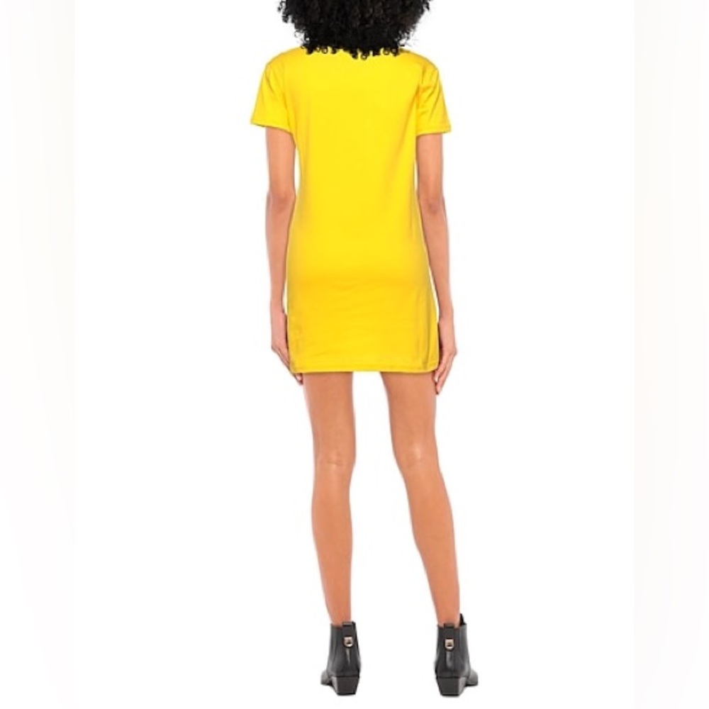 NWT CHIARA FERRAGNI
Woman Mini Dress Yellow Size S Cotton‎ - Picture 2 of 10